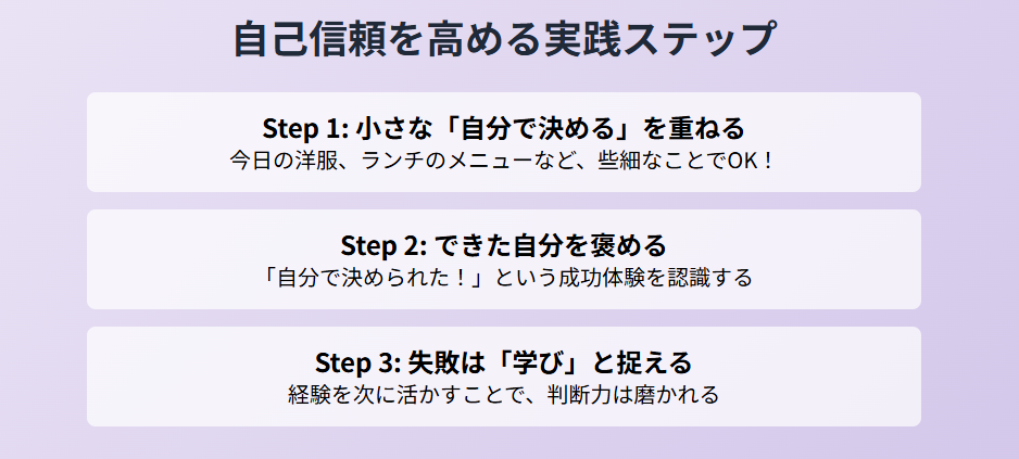 占いに頼らず自己信頼を高めるための実践ステップ
