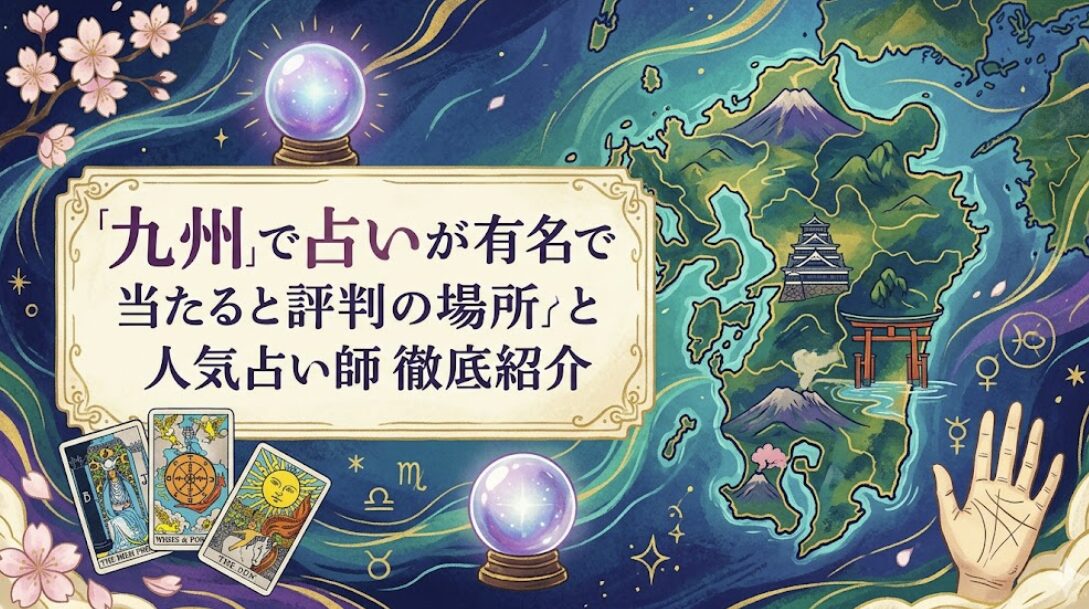 九州で占いが有名で当たると評判の場所と人気占い師を徹底紹介