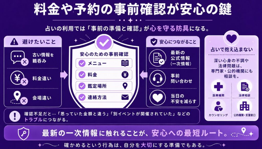 たまご占い ジュリアナ 料金や予約の事前確認が安心の鍵