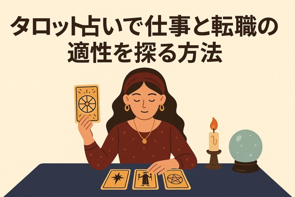 タロット占いで仕事と転職の適性を探る方法
