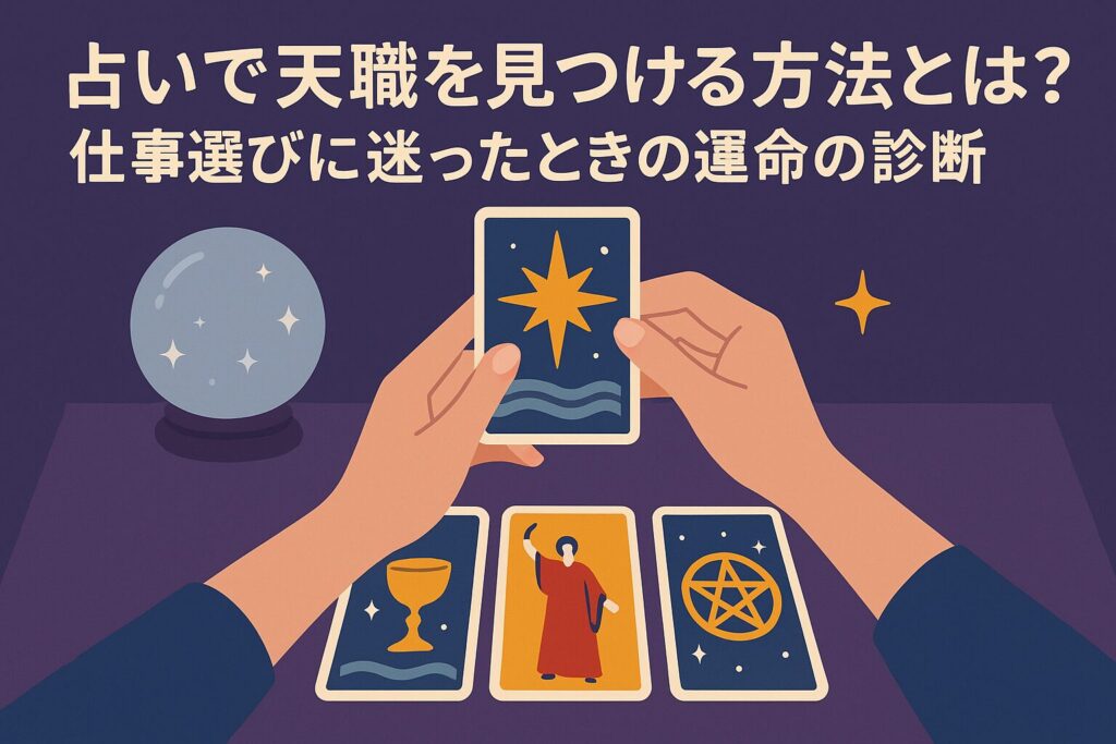 占いで転職の時期を見極めて成功率を高めるには