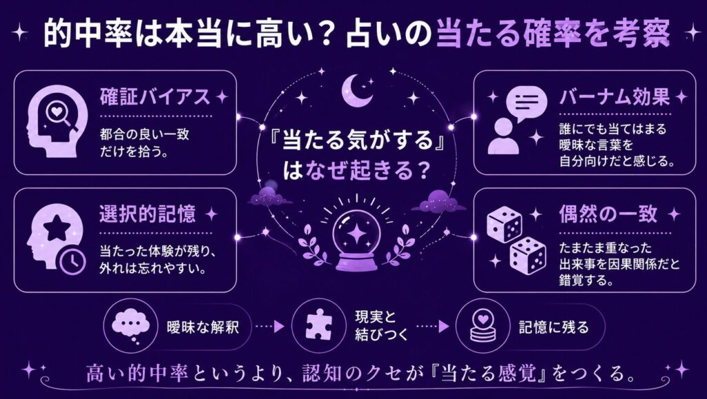 夢占いはデタラメ 的中率は本当に高い?占いの当たる確率を考察