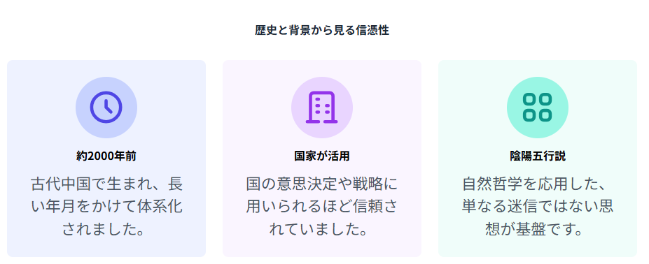 四柱推命は当たるのかを歴史と背景から検証