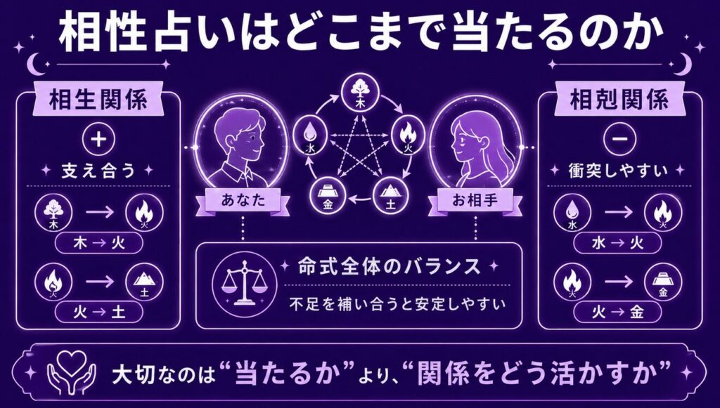 四柱推命が当たる確率 相性占いはどこまで当たるのか
