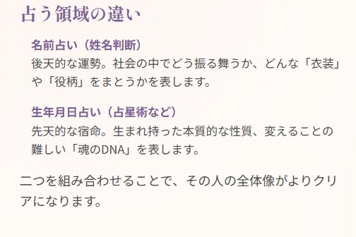 相性占いは名前と生年月日でもっと深く