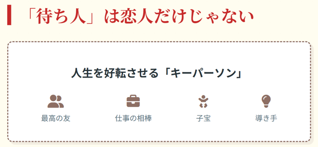 おみくじ　待ち人が来ない記述の捉え方２