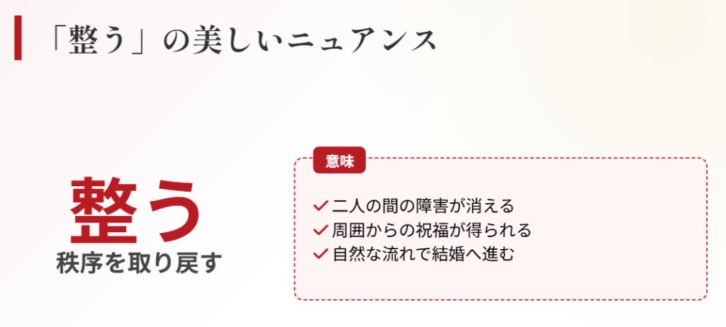 おみくじ　縁談が整うとはどのような意味か