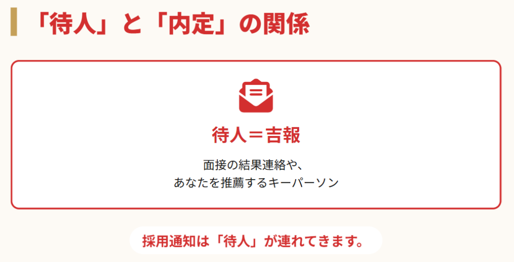おみくじ　待人と求人の項目はどう関係するか