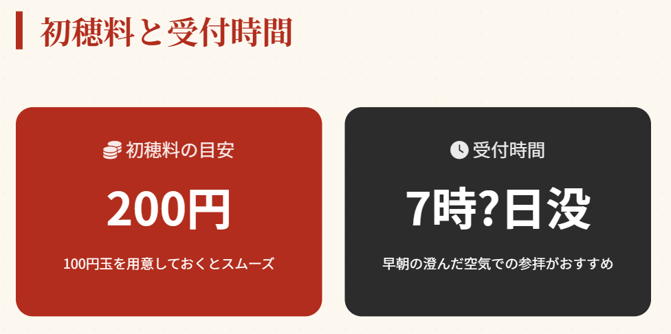 おみくじ　熱田神宮　値段と引ける時間