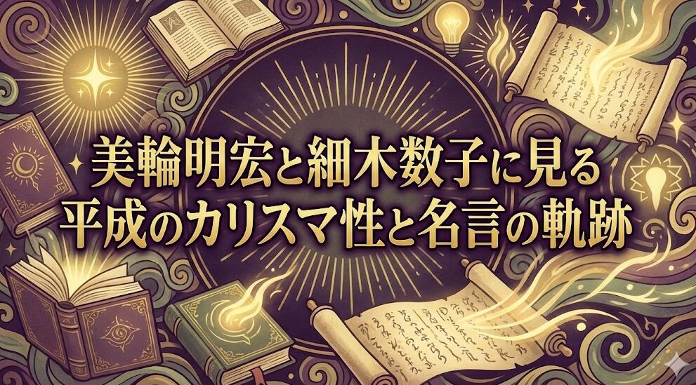 美輪明宏と細木数子に見る平成のカリスマ性と名言の軌跡
