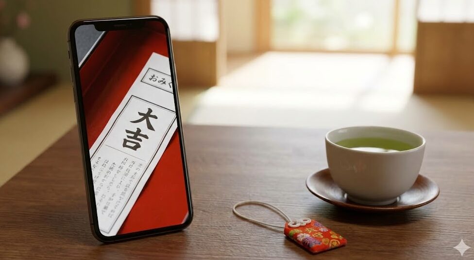 おみくじをスマホの待ち受けにする効果と活用２