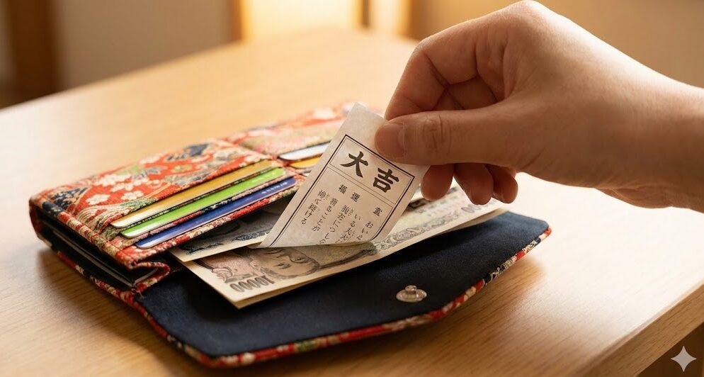 おみくじの大吉を持ち帰った後は？運勢を高める保管と処分法２