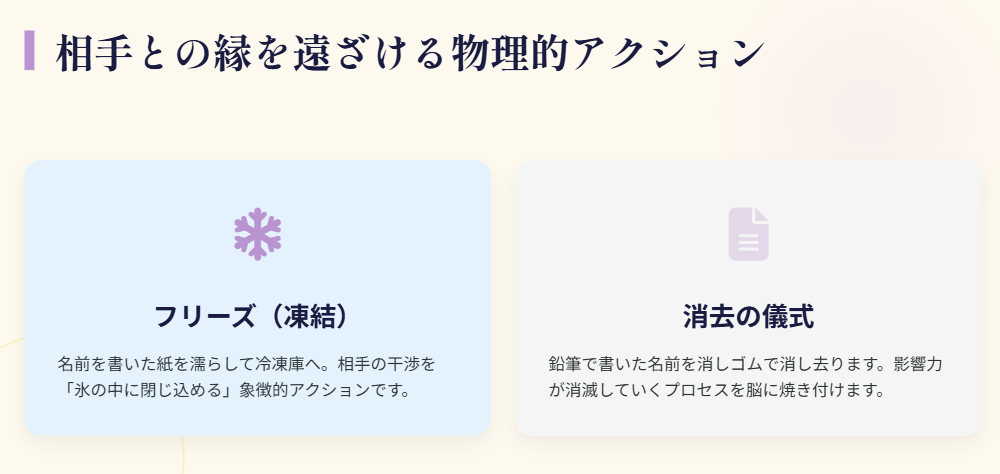 嫌いな人を辞めさせるおまじない 職場で名前を紙に書いて遠ざける手順2