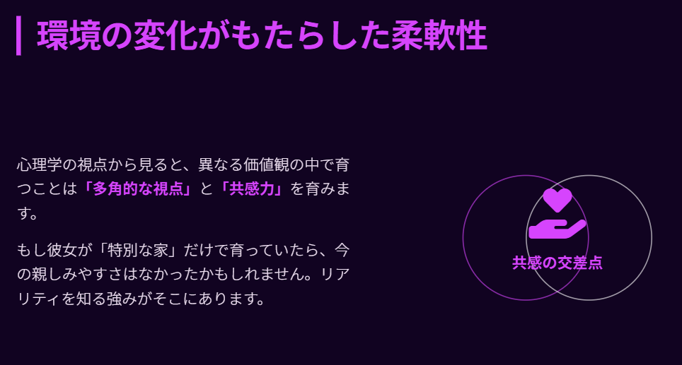 細木かおり　環境の変化がもたらした心理的影響