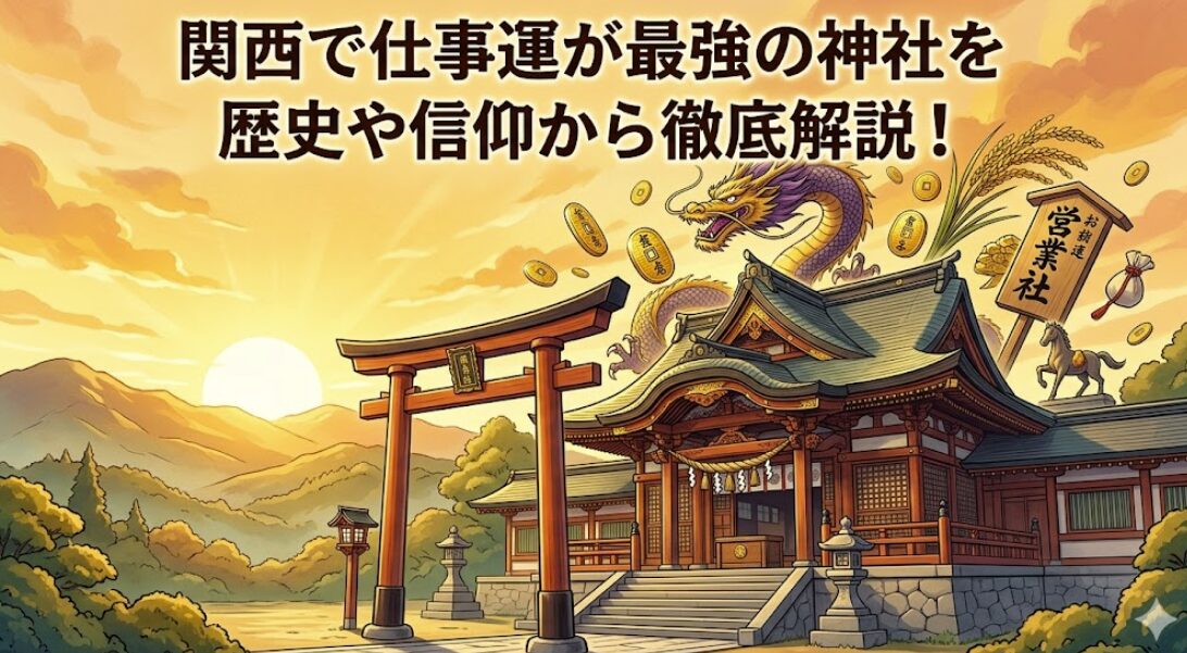 関西で仕事運が最強の神社を歴史や信仰から徹底解説！