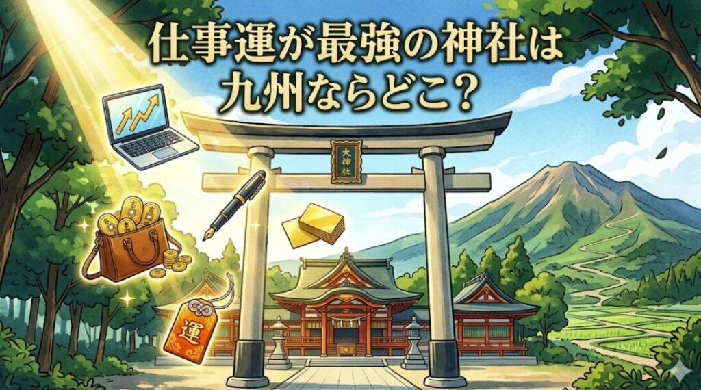 仕事運が最強の神社は九州ならどこ?