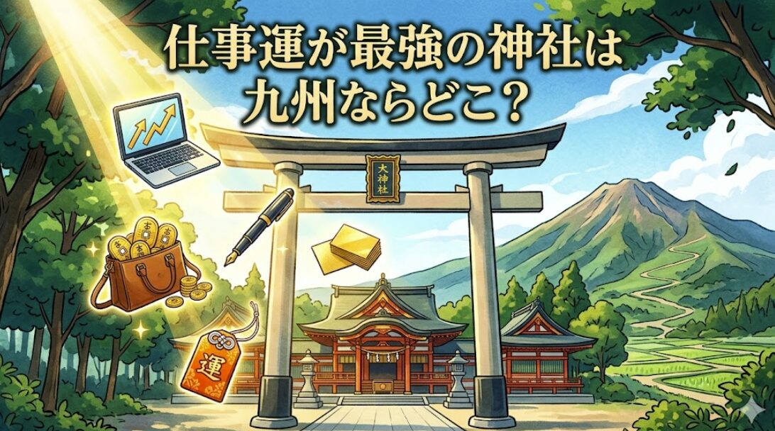仕事運が最強の神社は九州ならどこ？