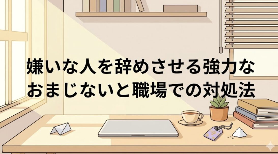 嫌いな人を辞めさせるおまじないで強力なものと職場での対処法