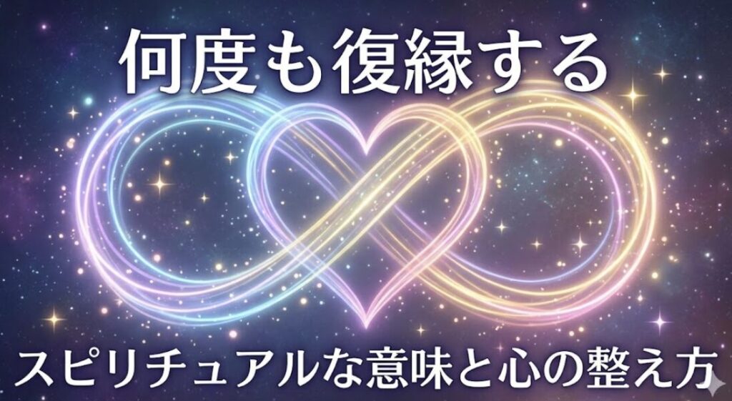 何度も復縁するスピリチュアルな意味と心の整え方