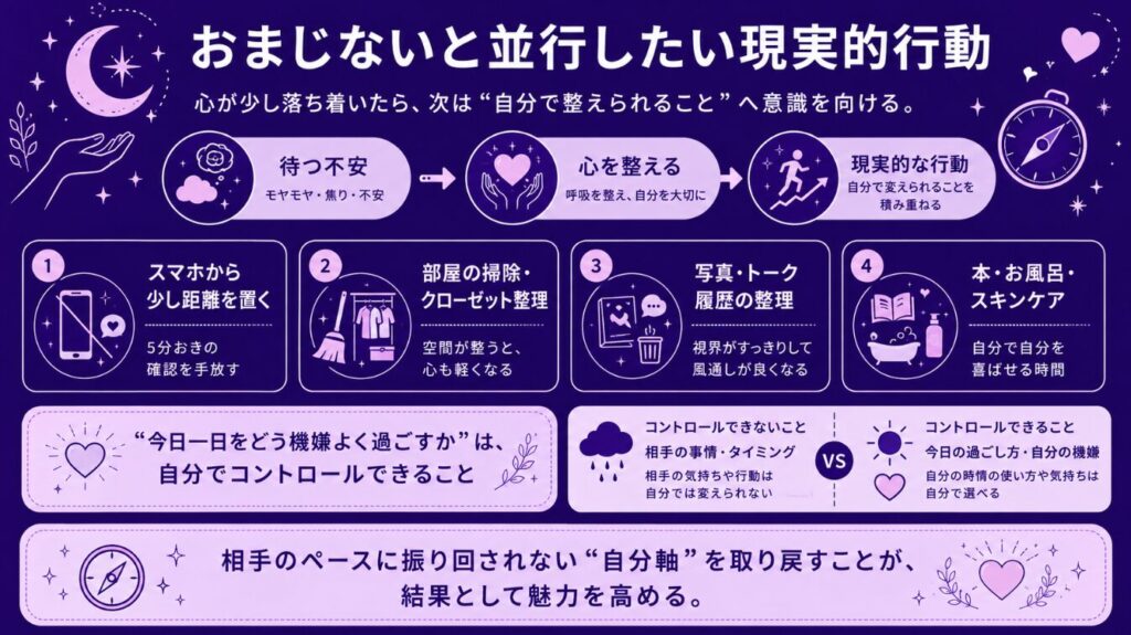 おまじないと並行したい現実的行動