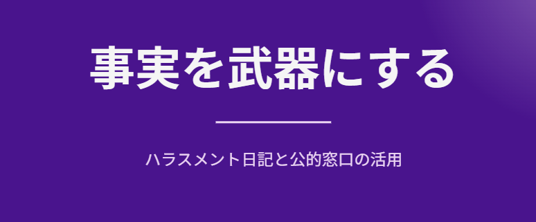 トラブルは記録を残し窓口へ相談