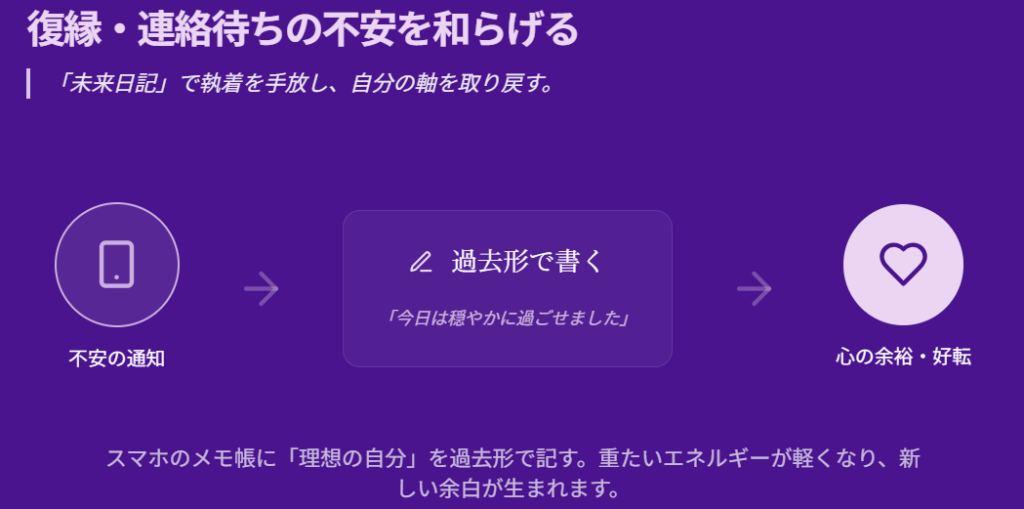願いが叶うおまじない！強力・即効 　　復縁や連絡待ちの不安を和らげる