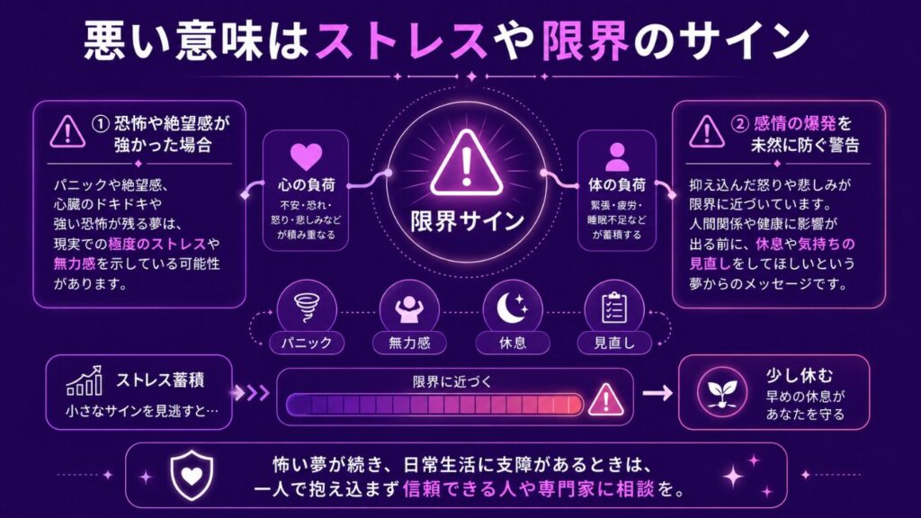 夢占いで原爆の閃光を見る　悪い意味はストレスや限界のサイン