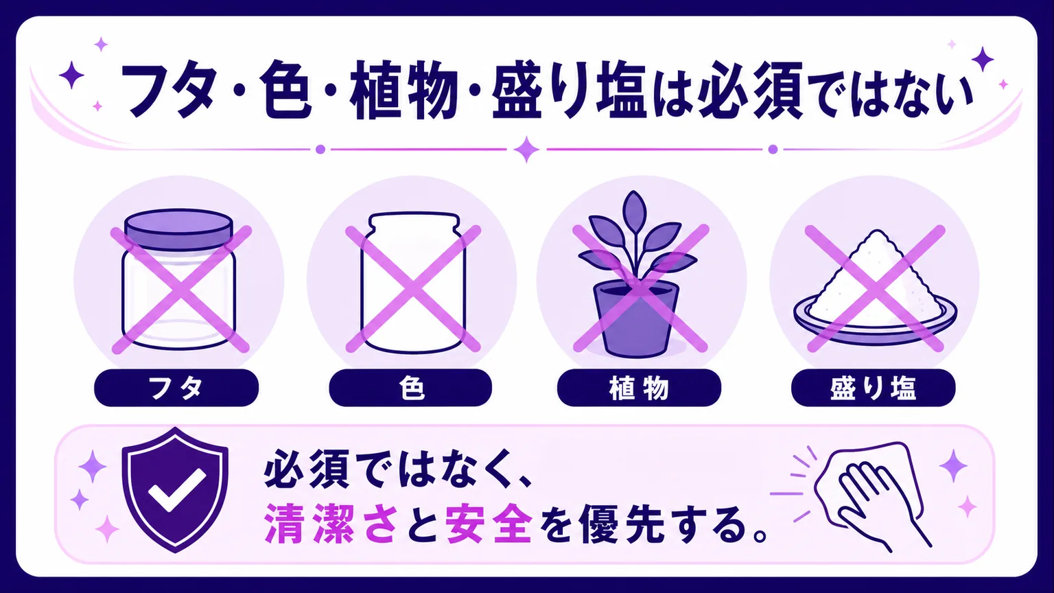 トイレ掃除で金運 フタ・色・植物・盛り塩は必須ではない